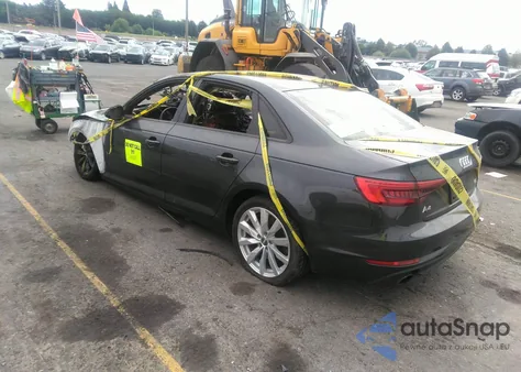 2017 Audi A4 2.0T Premium из США, поврежденный, VIN WAUANAF49HN008082